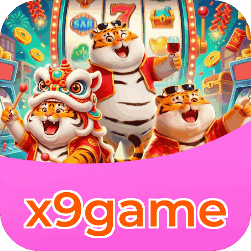 Interface do aplicativo x9game mostrando jogos disponíveis no iOS e Android